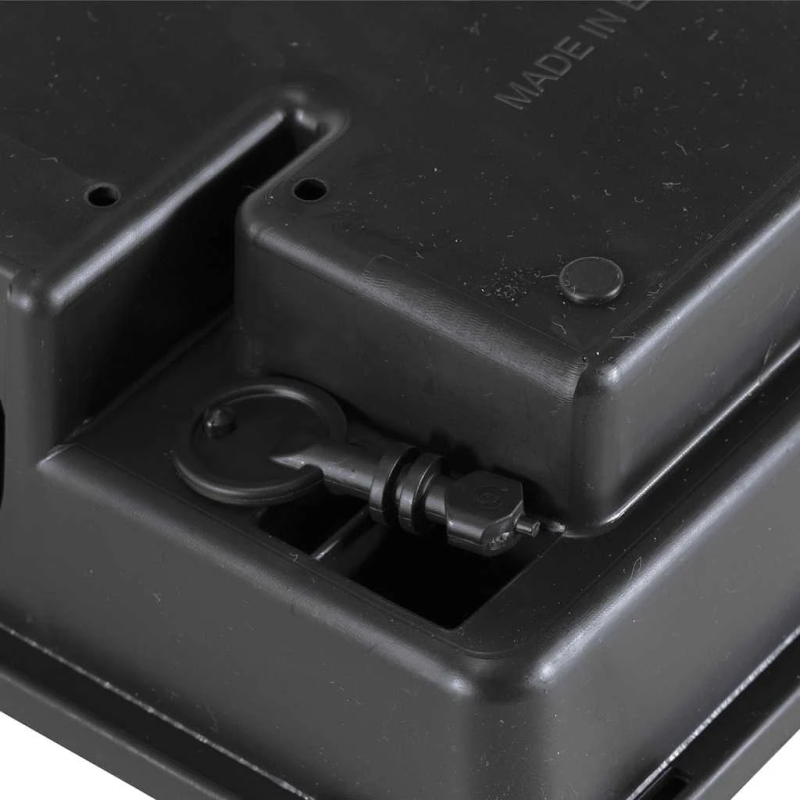 vidaXL Peļu slazdi 4 gab Melns 23x19x9,5 cm