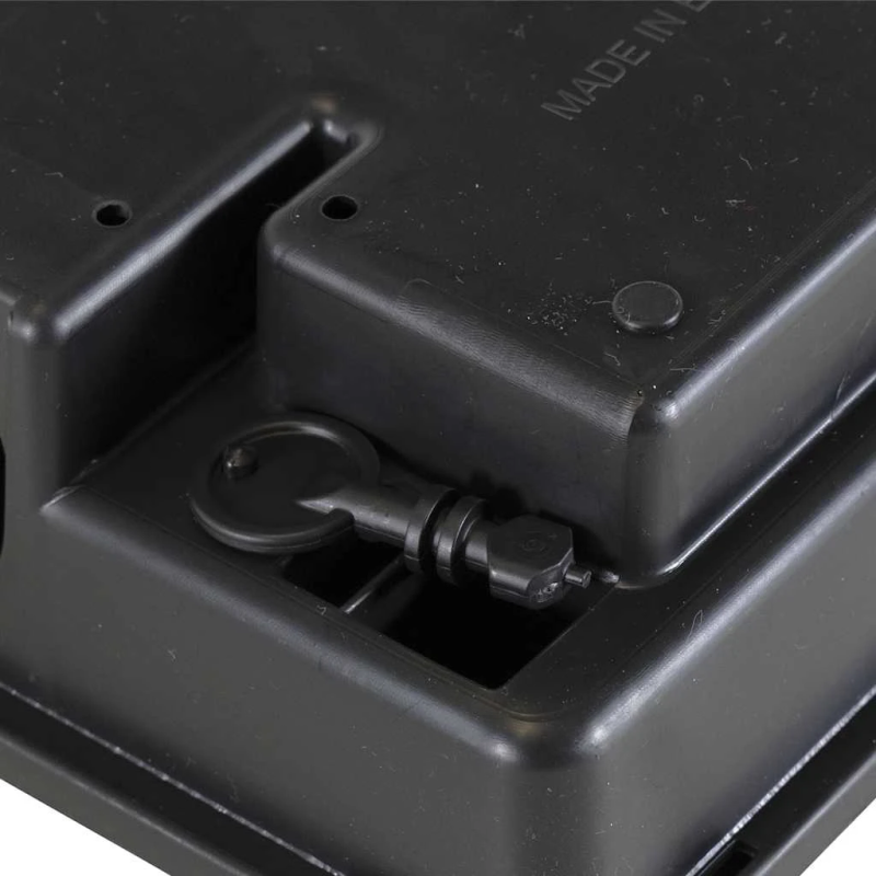 vidaXL Peļu slazdi 6gb Melns 23x19x9,5 cm