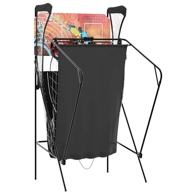 vidaXL basketbola spēļu automāts ar 4 bumbiņām 2 spēlētājiem