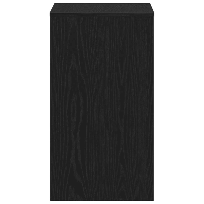 vidaXL rakstāmgalds, melns ozols, 90x40x72 cm, inženierkoks