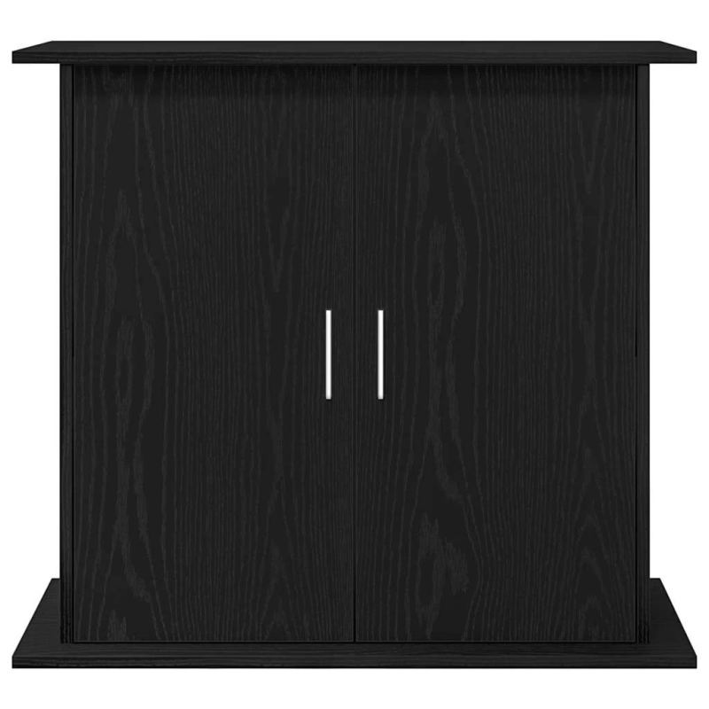 vidaXL akvārija statīvs, melns ozols, 81x36x73 cm, inženierkoks