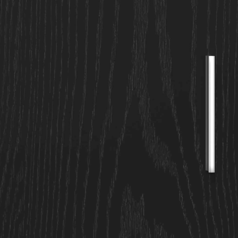 vidaXL akvārija statīvs, melns ozols, 101x41x58 cm, inženierkoks