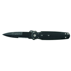 Nazis covert- double bevel 154cm, black, serrated