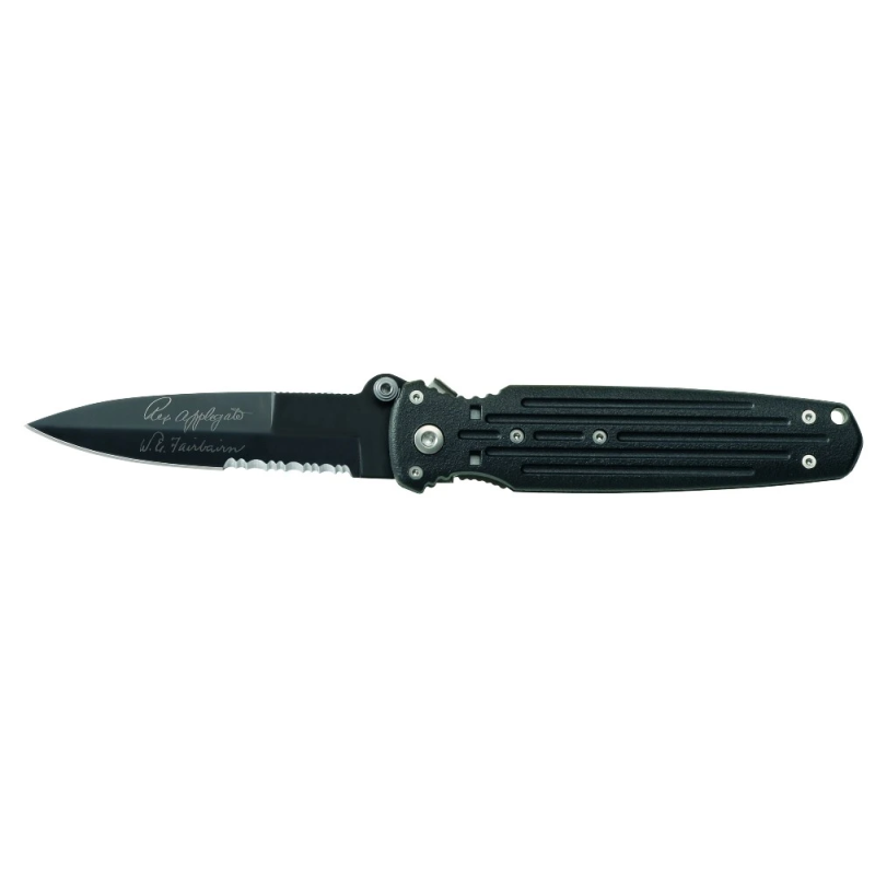 Nazis covert- double bevel 154cm, black, serrated