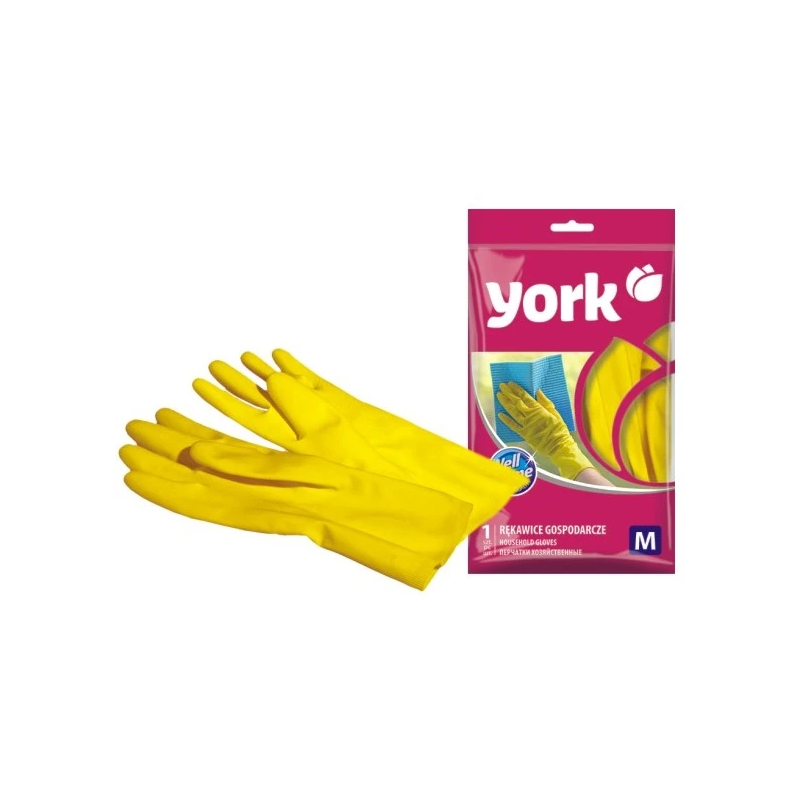 Cimdi gumijas York M ,12,