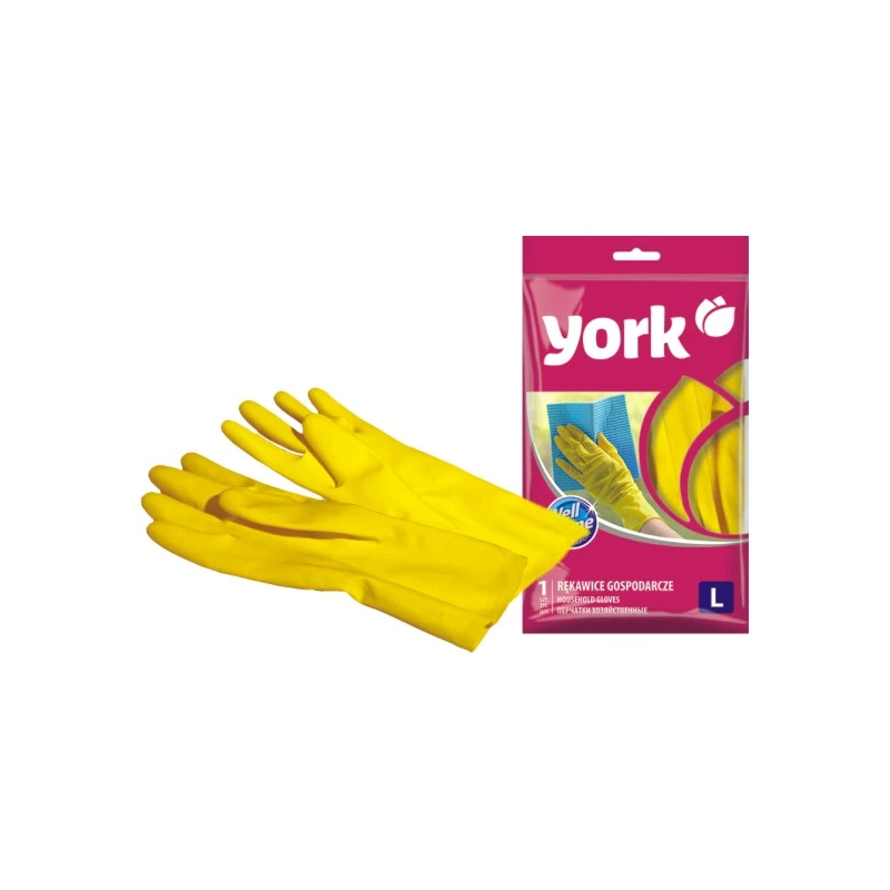 Cimdi gumijas York L ,12,
