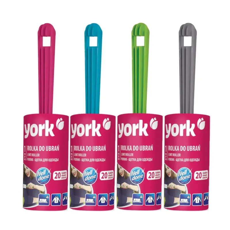 Pūku noņemšanas rullītis York 06800, plastmasa-papīrs