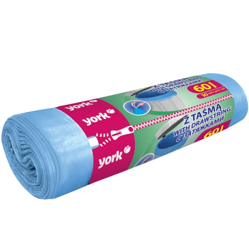 Atkritumu maisi ar auklu 60L 10gb 18mkr ,50,