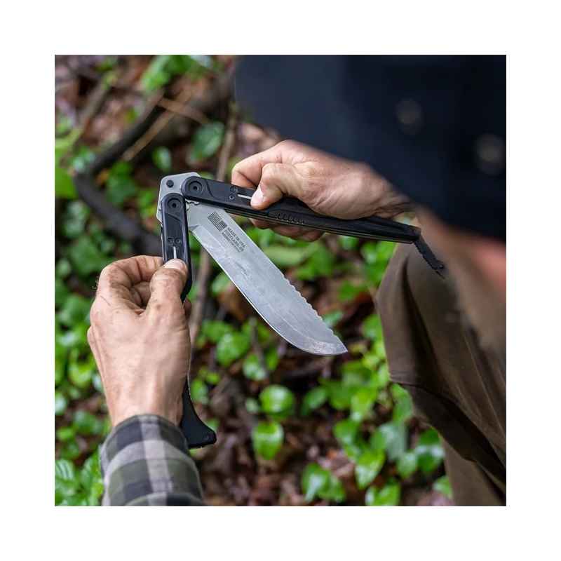 Mačete double down machete black-stonewash