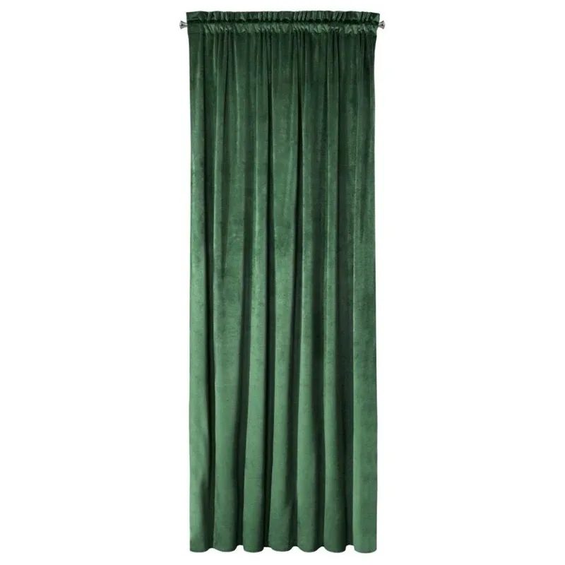 Nakts aizkari ZWE-08, tumši zaļa krās., 140 cm x 270 cm