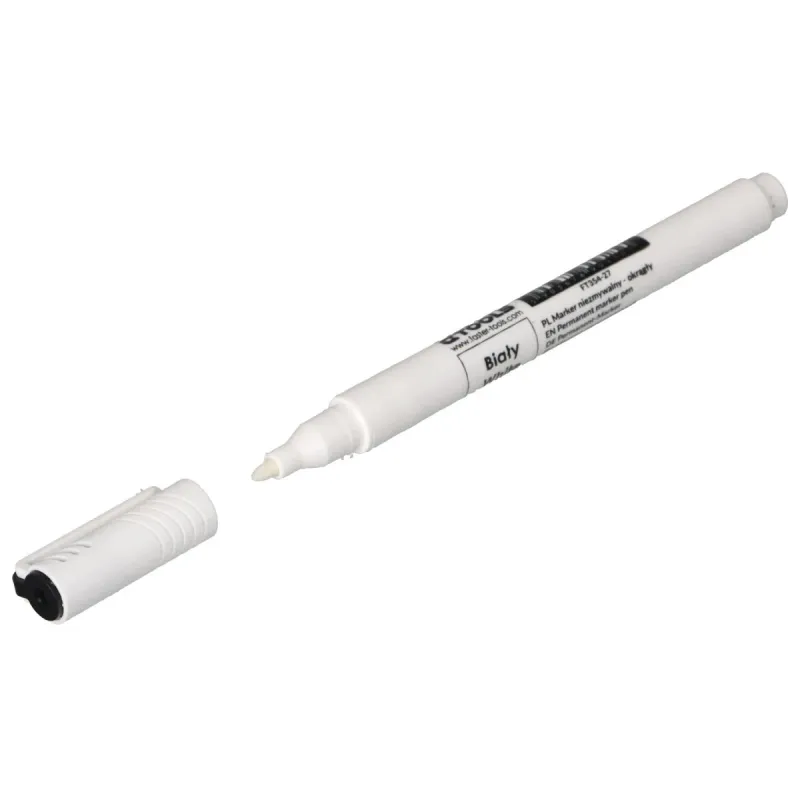 Marķieris Faster permanents balts