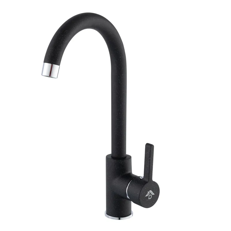 Virtuves jaucējkrāns Domoletti Spot DOM-BDS41B, melna krās.