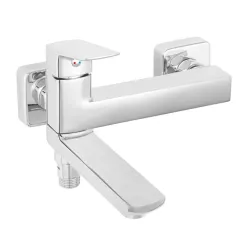 Mixer bath wall lippi blp1rea. chrome