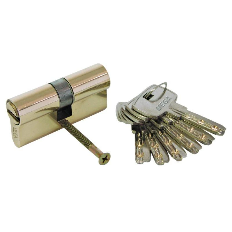 Cilindrs 62mm ,31-31mm, misiņa 6 atslēgas