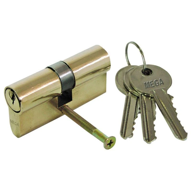 Cilindrs 62mm ,31-31mm, misiņa 3 atslēgas