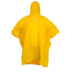 LPPP11U Pončo tipa lietusmētelis,universāls,dzeltens