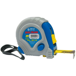 Mērlente 10mx32mm, gumijas korpusā, II klase