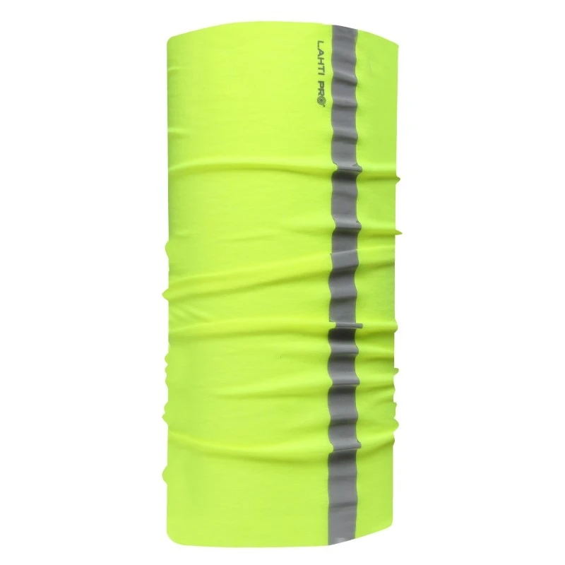 Šalle multifunkcionāla, dzeltena ar atstarot.