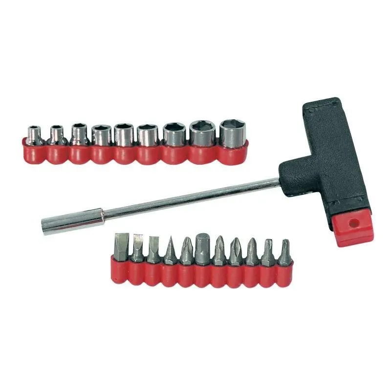 Skrūvgriezis ar uzgaļiem 21gb T-veida blisteri