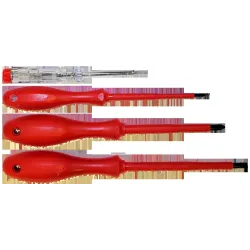 Skrūvgriežu kompl. 3gb izolēti un testeris