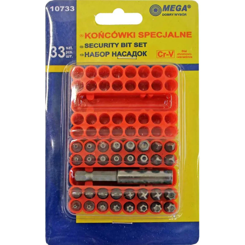 Uzgaļu kompl. 33Gab Security