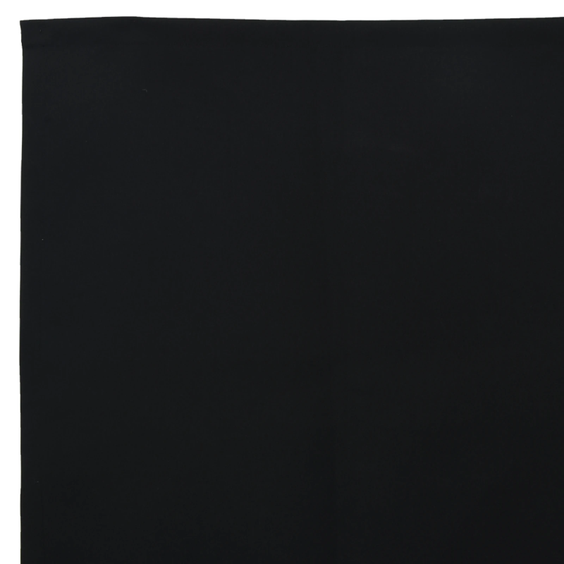 vidaXL Markīzes rezerves audums Melna 330 x 245 cm Poliesters