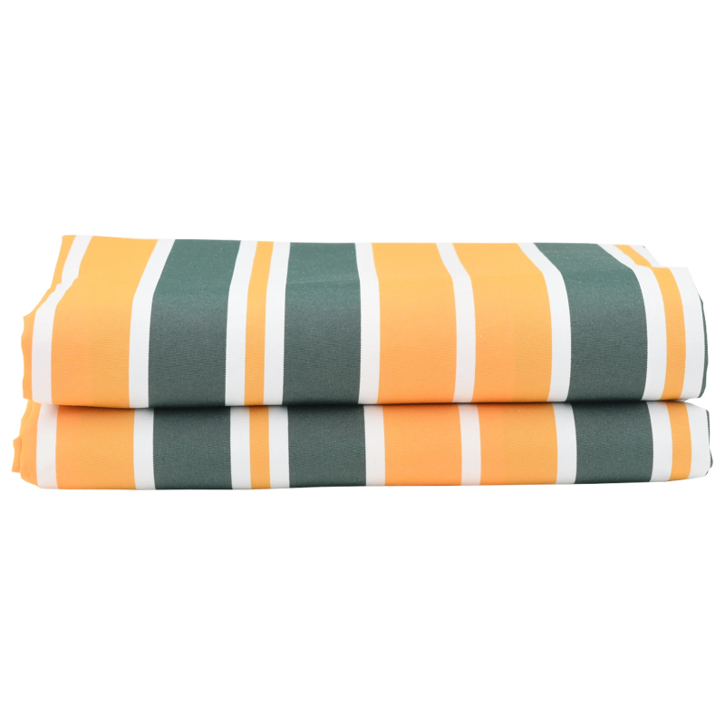 vidaXL Nojumes maiņa Zaļš un dzeltenš 1000 x 160 cm Poliestera audums