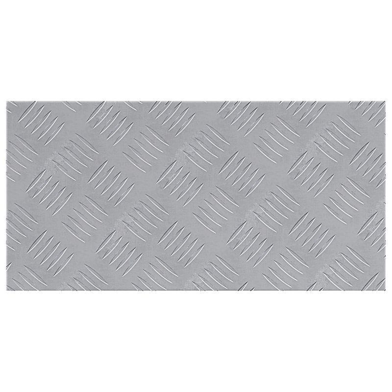 vidaXL Trepju paklājs Taisnstūra 2 pcs Sudraba 50 x 25 cm Alumīnijs