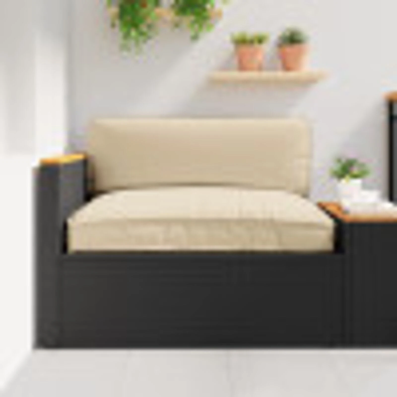 vidaXL Spilvens Bēša 120 x 80 x 12 cm Oksforda audums