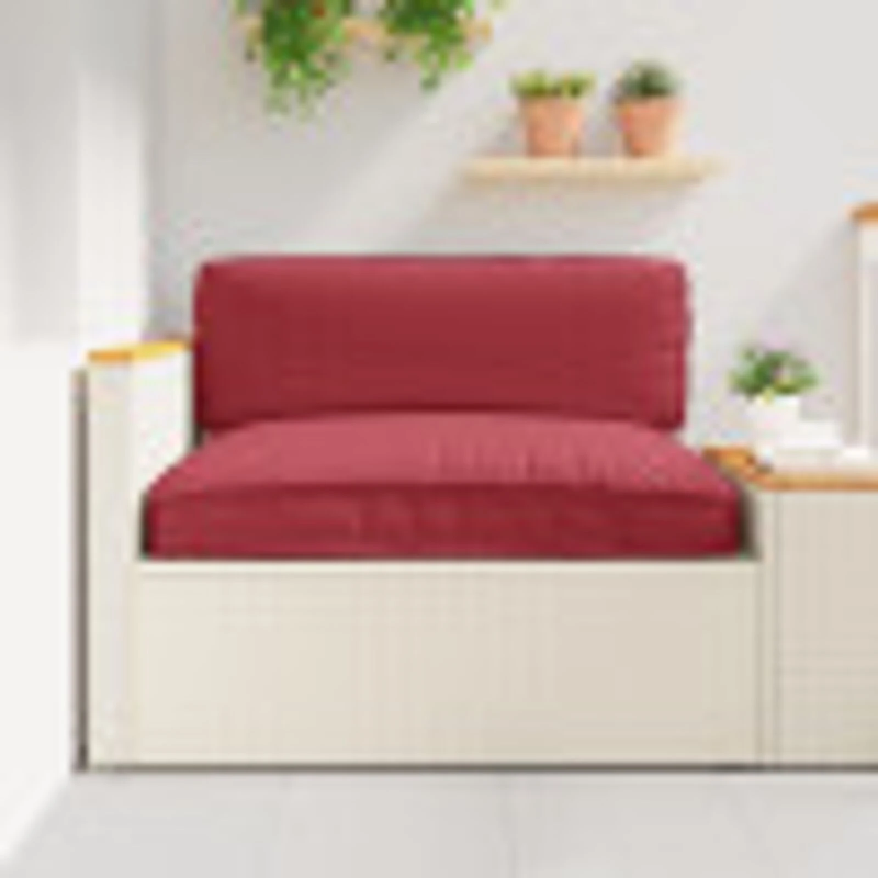 vidaXL Spilvens Vīna sarkans 120 x 80 x 12 cm Oksforda audums