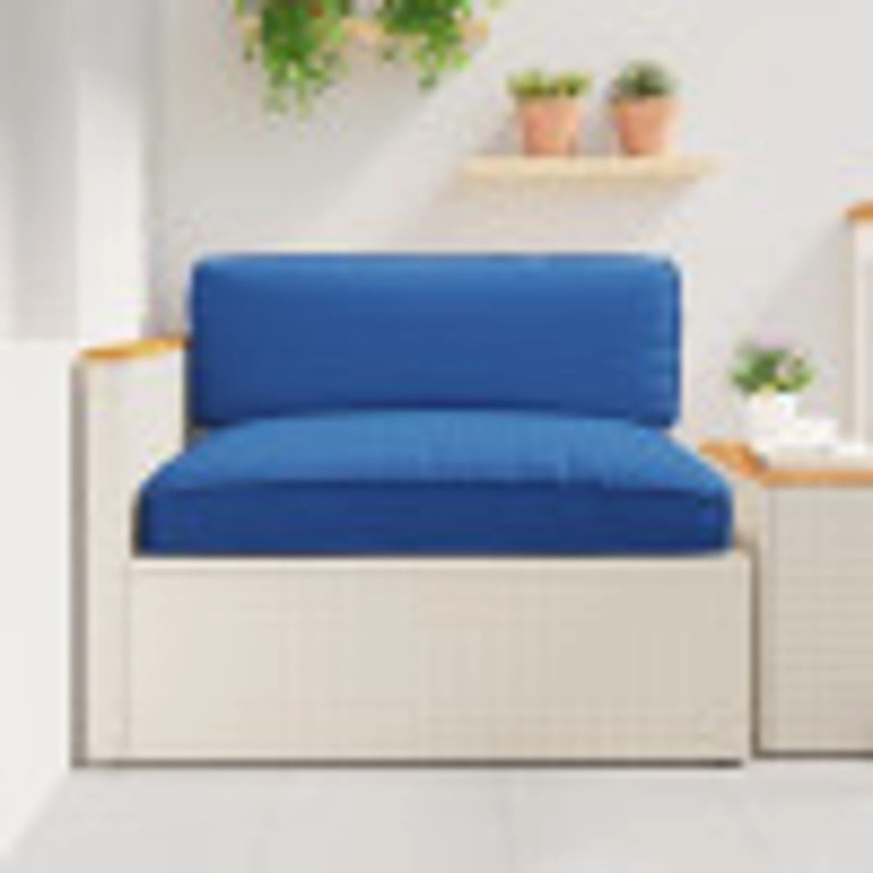 vidaXL Spilvens Karaliski zils 120 x 80 x 12 cm Oksforda audums