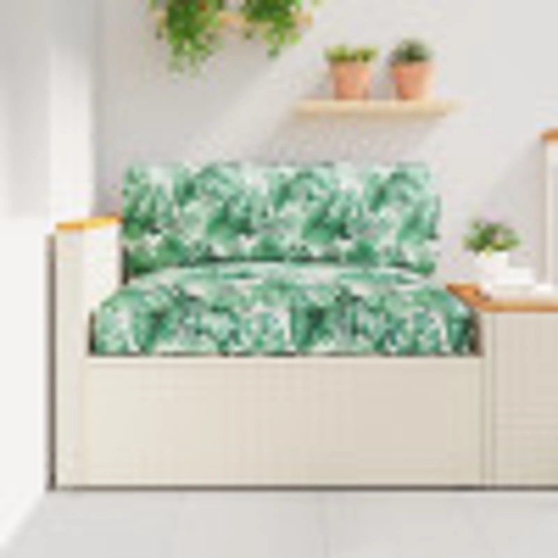 vidaXL Spilvens Lapa Lapu raksts 120 x 80 x 12 cm Oksforda audums