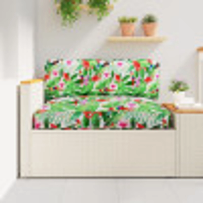 vidaXL Spilvens Daudzkrāsains 120 x 80 x 12 cm Oksforda audums