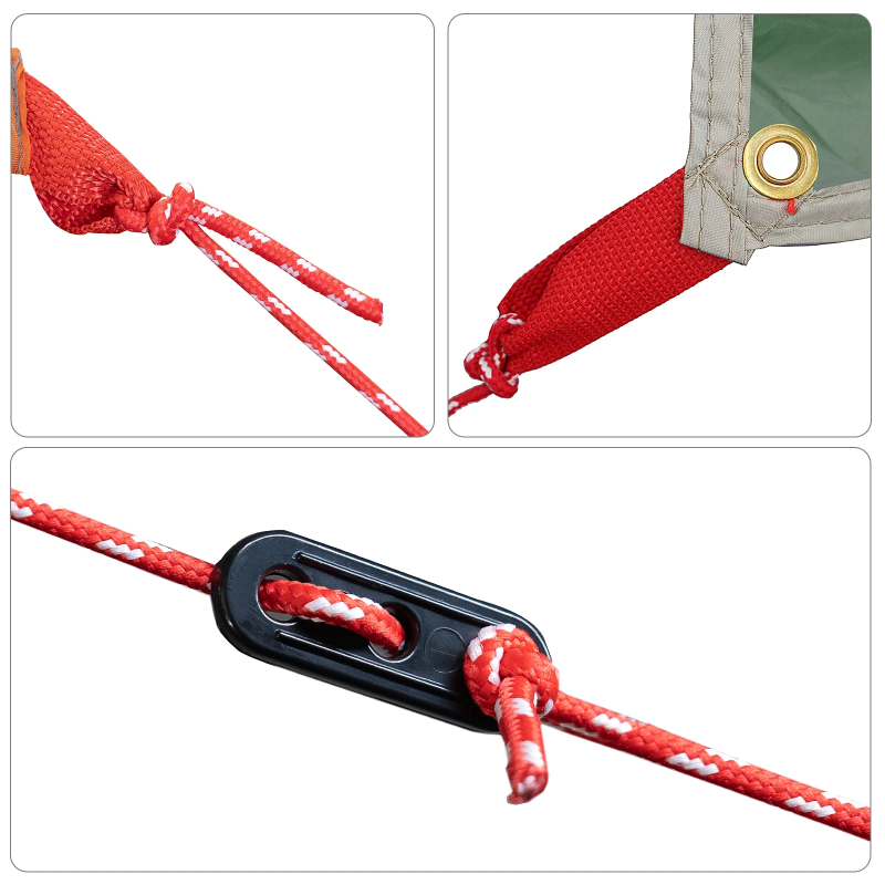 vidaXL Ūdensizturīgs Tarp ar jumtu Zaļa