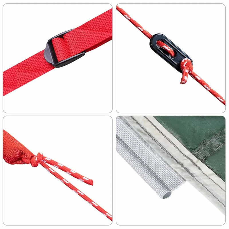 vidaXL Ūdensnecaurskatāma plēve ar jumtu