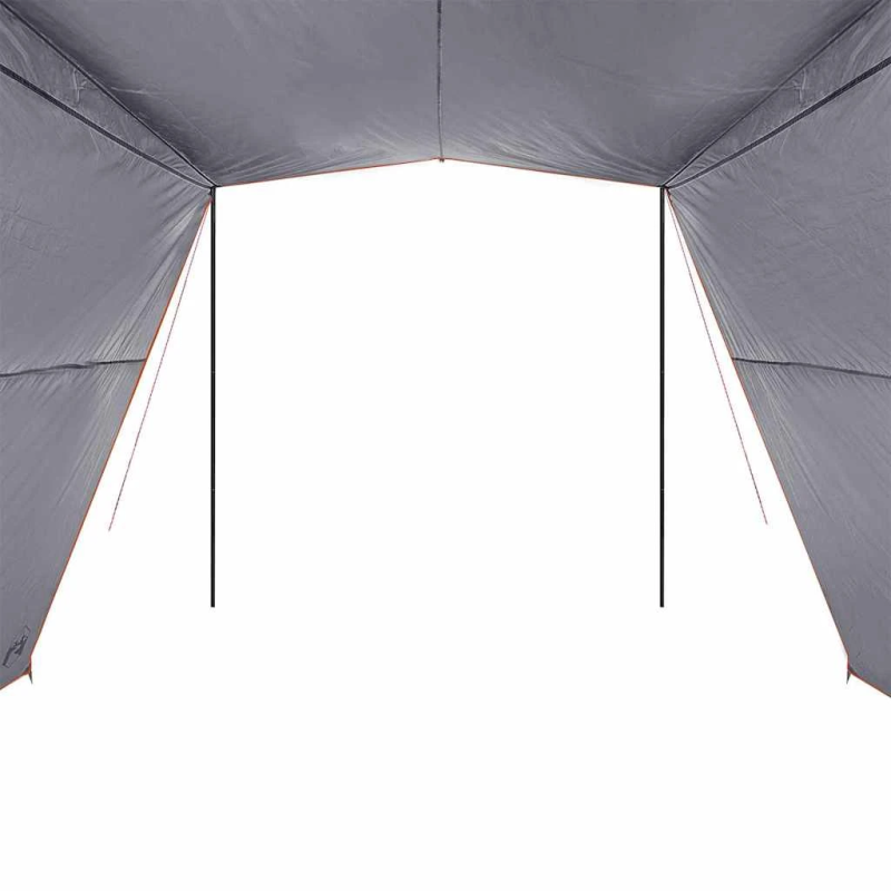 vidaXL Ūdensnecaurskatāma plēve ar jumtu