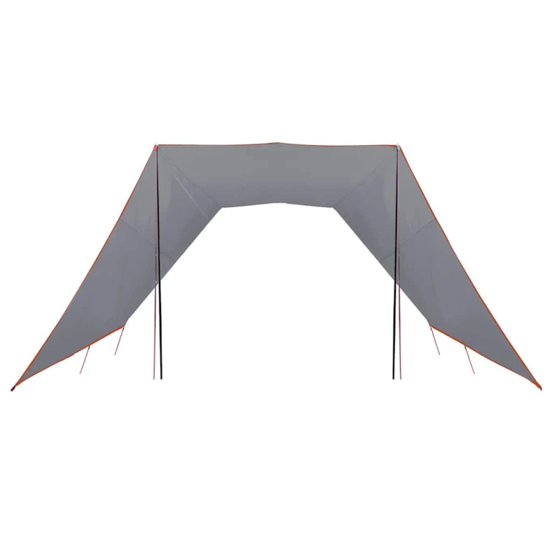 vidaXL Ūdensnecaurskatāma plēve ar jumtu