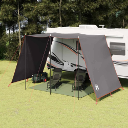 vidaXL Ūdensnecaurskatāma plēve ar jumtu