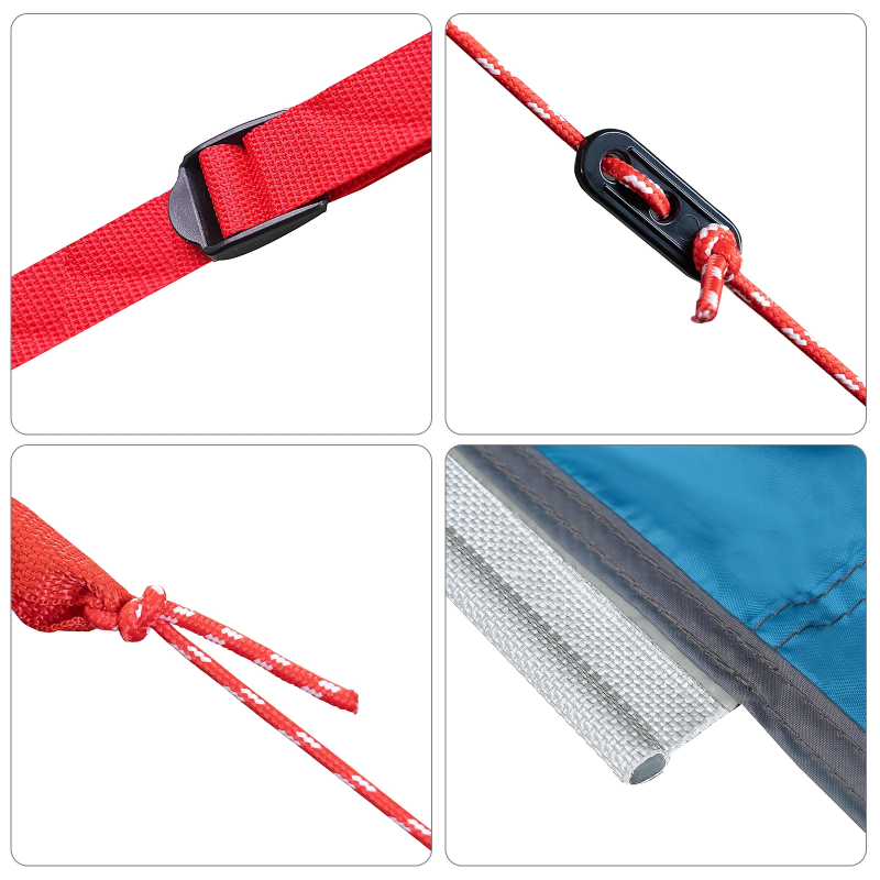 vidaXL Ūdensnecaurskatāma plēve ar jumtu