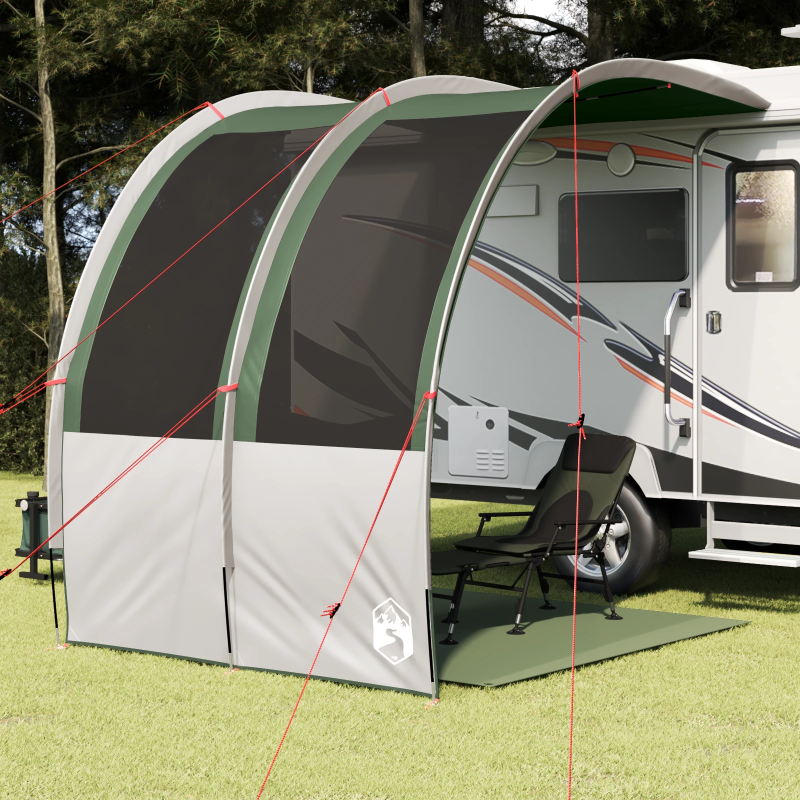 vidaXL Ūdensnecaurskatāma plēve Arkas forma ar jumtu