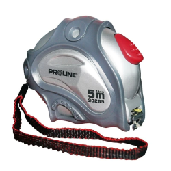 Mērlente 5mx19mm ar magnetu Nylon AutoStop Proline