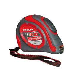 Mērlente 8mx25mm Nylon AutoStop Proline