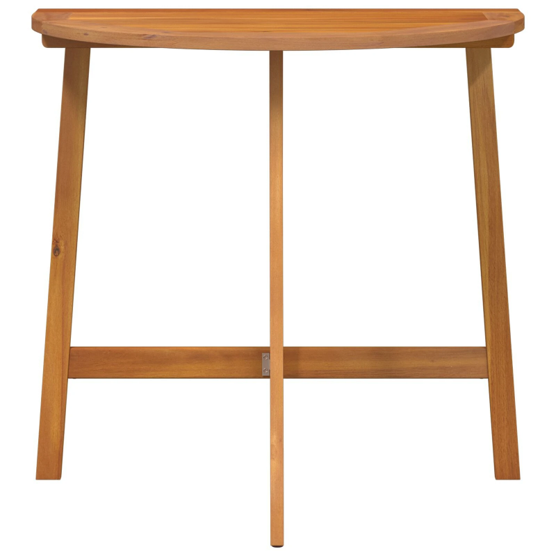 vidaXL Dārza galds Brūna 78 x 46 x 75 cm Cietā akācijas koks
