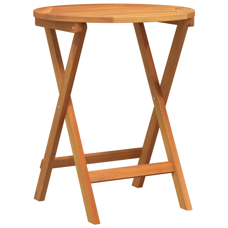 vidaXL Dārza ēdamgalds 3 pcs Eļļa dabīgā Cietā akācijas koks