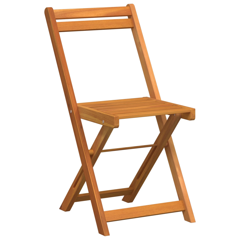 vidaXL Bistro komplekts 5 pcs Eļļa dabīgā Cietā akācijas koks