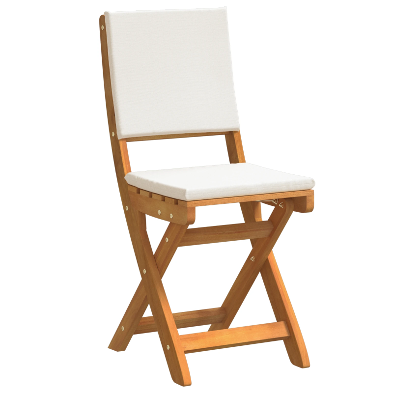 vidaXL Bistro komplekts 3 pcs Eļļa dabīgā Cietā akācijas koks