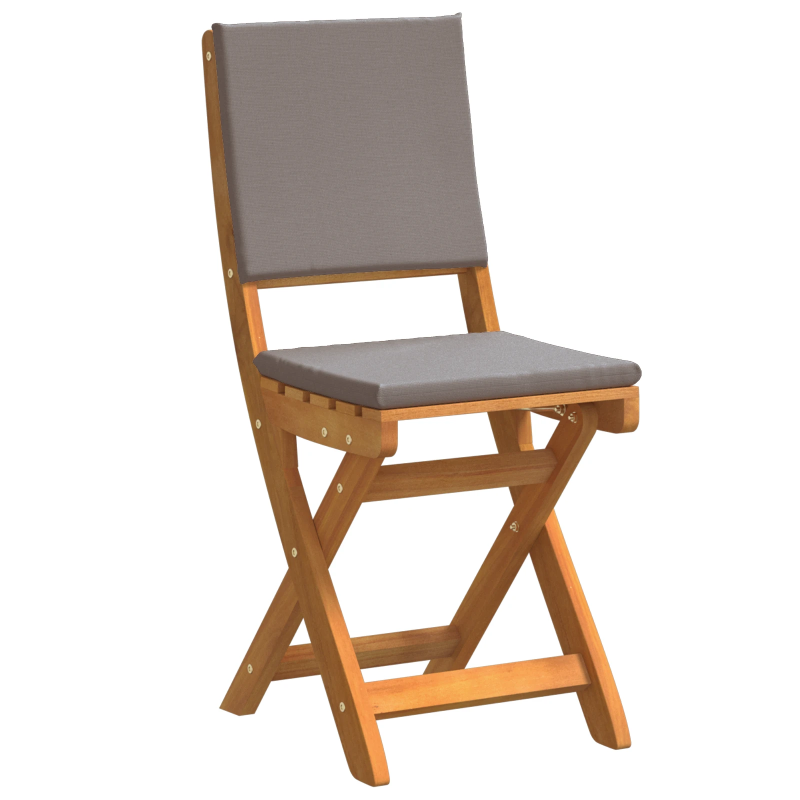 vidaXL Bistro komplekts 3 pcs Eļļa dabīgā Cietā akācijas koks