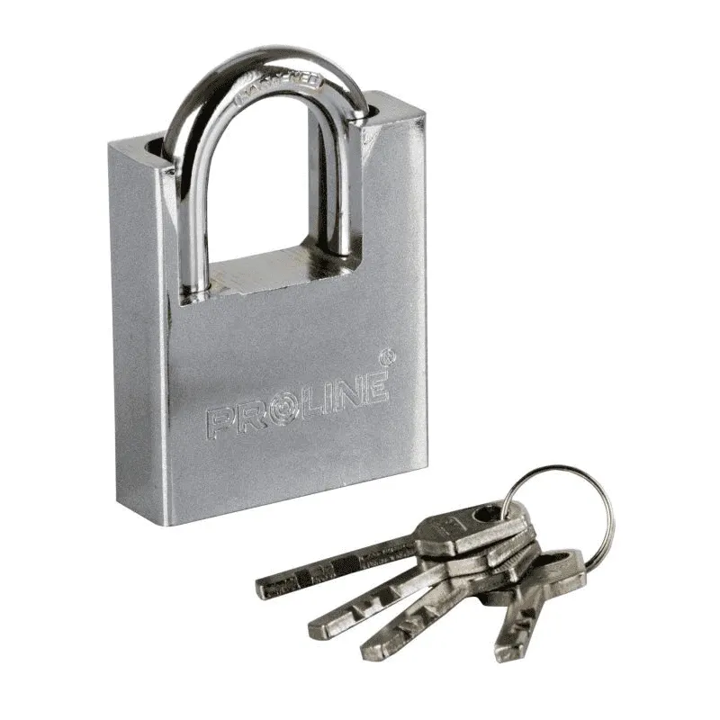 Piekaramā slēdzene Proline pastiprināta 40mm 4 atslēgas