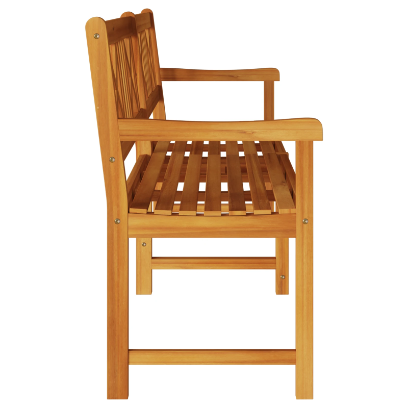 vidaXL Dārza sols Brūna 220 x 56 x 90 cm Cietā akācijas koks