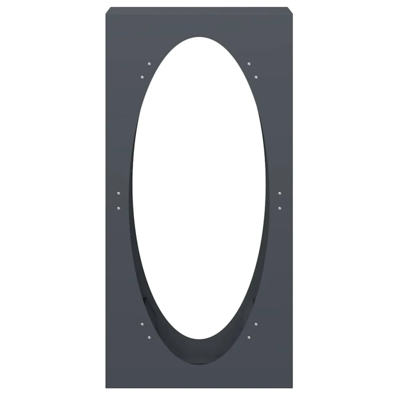 vidaXL Malkas plaukts, antracīts 50x23x100 cm, auksti velmēts tērauds